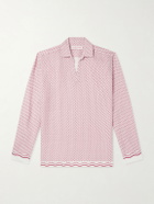 Orlebar Brown - Ridley Printed Linen Shirt - Pink