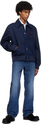 Wales Bonner Blue & Black Echo Jeans