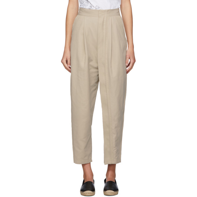 Photo: Stella McCartney Beige Adriana Trousers