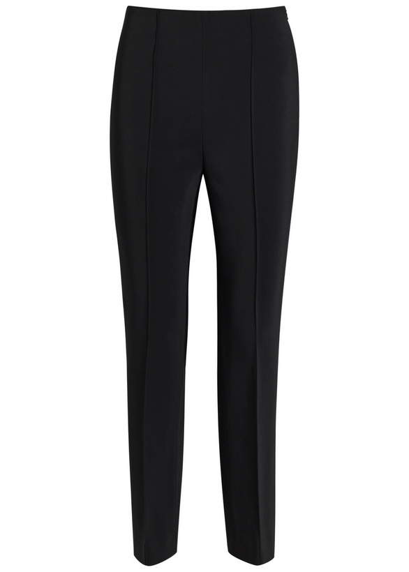 Photo: Rohe Straight-leg Stretch-crepe Trousers Black