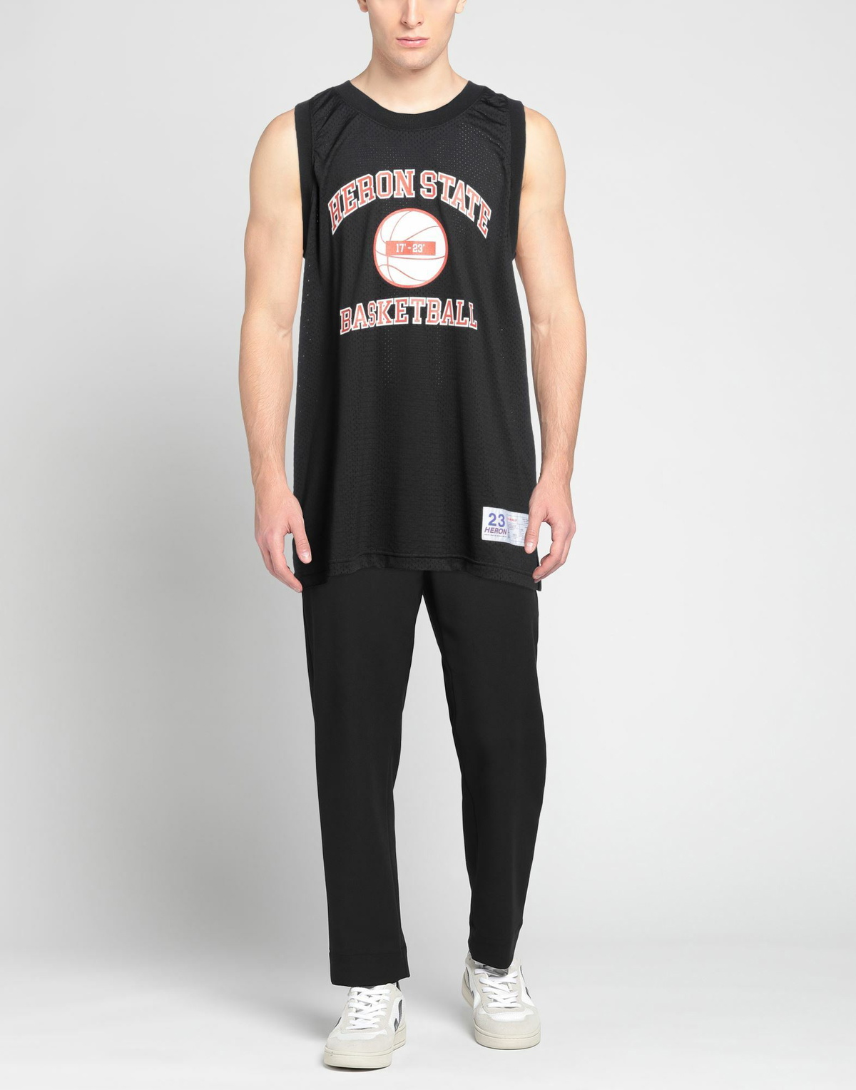 Heron Preston Mens T-shirt in Black
