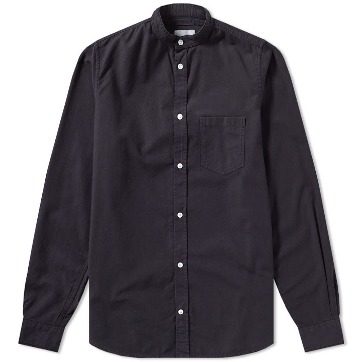 Photo: Norse Projects Hans Collarless Oxford Shirt