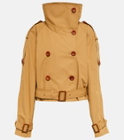 Acne Studios - Cotton gabardine cropped trench coat