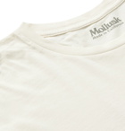 Mollusk - Printed Garment-Dyed Cotton-Jersey T-Shirt - Neutrals
