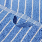 Tekla Fabrics Tekla Wash Cloth in Clear Blue Stripes