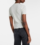 Gucci GG cotton-blend devoré T-shirt