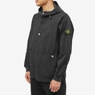 Stone Island Men's 2-Pocket Smock Jacket in Black