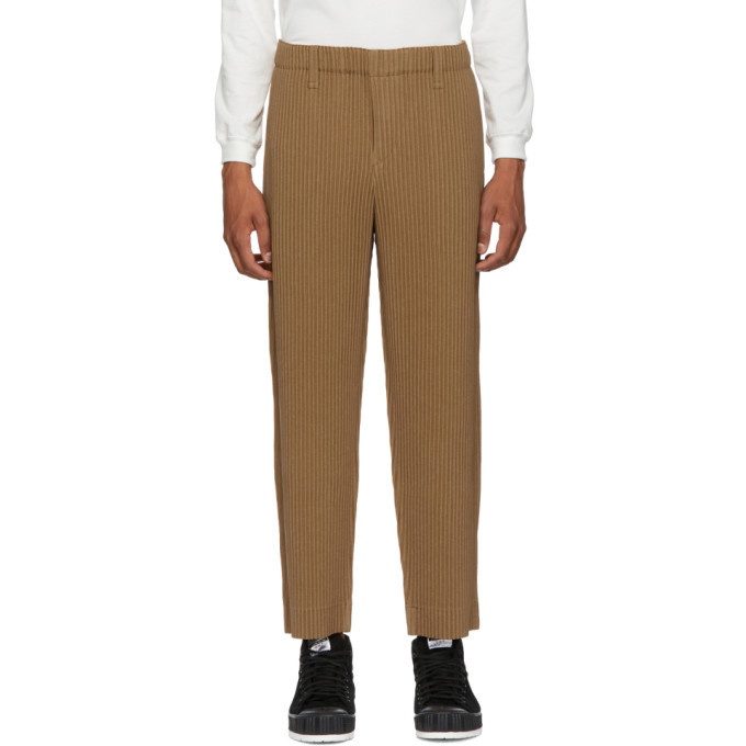 Photo: Homme Plisse Issey Miyake Beige Light Trousers