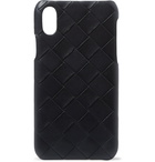 Bottega Veneta - Intrecciato Leather iPhone X Case - Blue