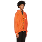 Heron Preston Orange Handle Zip Hoodie