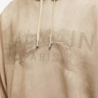 Balmain Men's Desert Popover Hoody in Sand/Mole