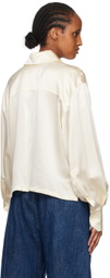 S.S.Daley Off-White Spread Collar Shirt