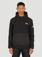 Phlego Polar Hooded Sweatshirt in Black