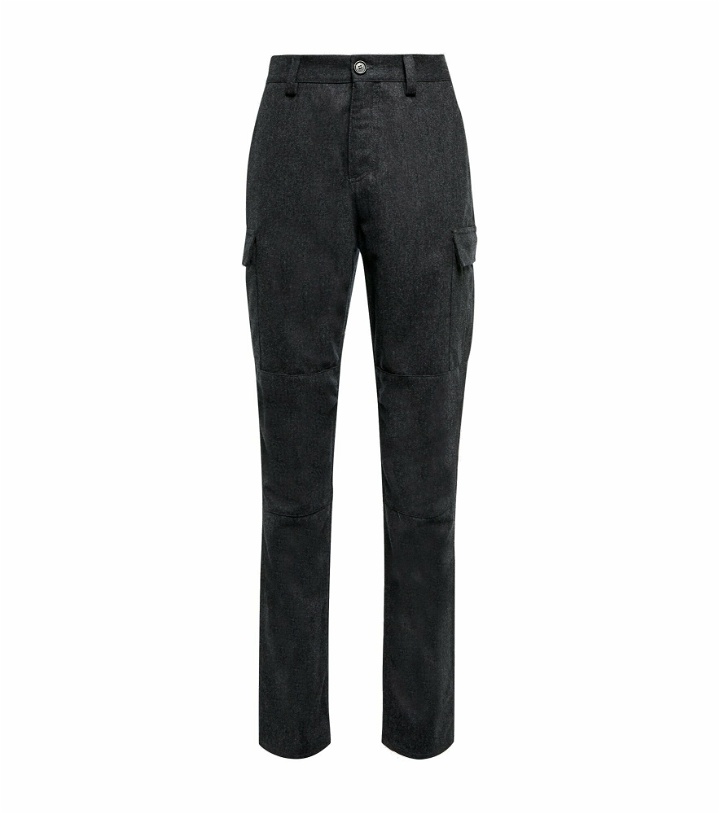 Photo: Brunello Cucinelli - Tapered wool pants