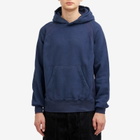 Engineered Garments Men's Raglan Hoodie in Navy