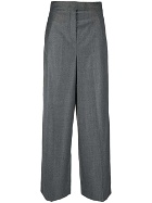 FENDI - Wool High-waisted Trousers