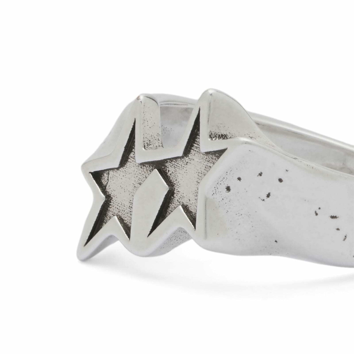 TwoJeys Tilted Icon Ring in Silver