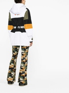 P.E Nation White Chicane Colourblock Ski Jacket