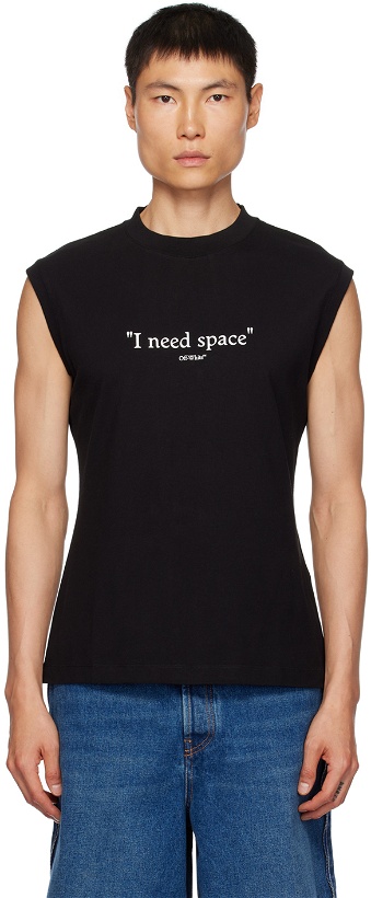 Photo: Off-White Black Give Me Space Tank Top