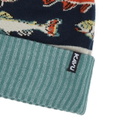 KAVU Men's Herschel Jacquard Knitted Beanie in Go Fish 