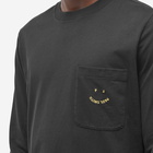 Paul Smith Men's Long Sleeve Happy T-Shirt in Black