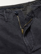 RRL - Tapered Cotton Cargo Trousers - Black