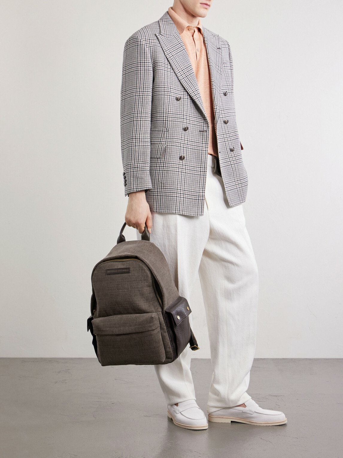 Brunello Cucinelli - Leather Backpack