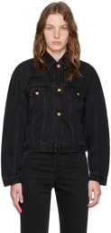 JACQUEMUS Black La Casa 'La veste de-Nîmes' Denim Jacket