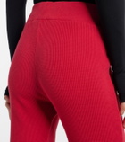 Balenciaga Low-rise cotton capri pants