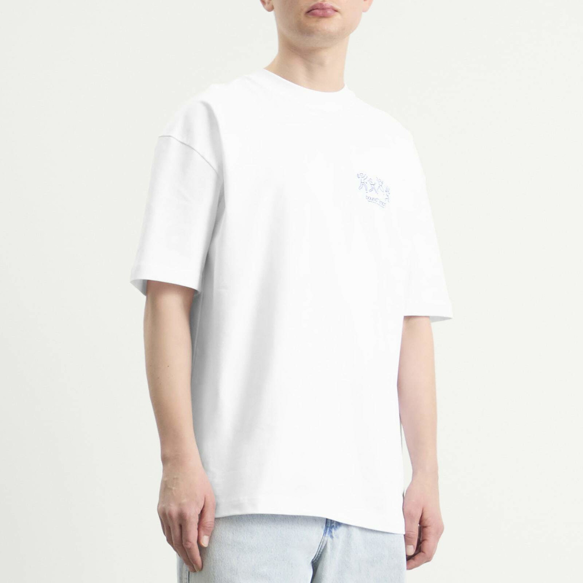 Bound Men's Dancing T-Shirt in White