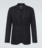 Zegna Single-breasted wool blazer