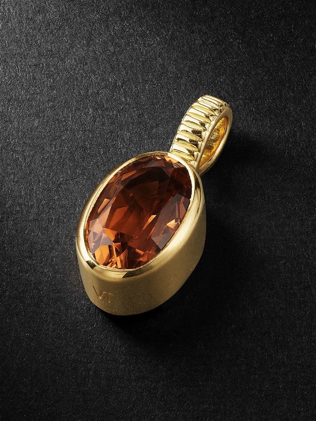 Photo: Viltier - Magnetic Gold Imperial Topaz Pendant