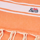 MC2 Saint Barth Fluo Orange Fouta Towel Doubled With Sponge
