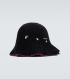 Off-White Alpaca and mohair bucket hat