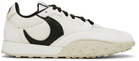 Marine Serre Off-White & Black MS Rise Sneakers