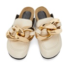JW Anderson Beige Chain Slippers