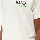 Bianca Chandon Men's Italo Disco T-Shirt in Cream