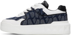 Valentino Garavani Blue One Stud XL Sneakers