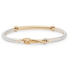 MAOR - The Solstice 18-Karat White and Yellow Gold Bracelet - Gold