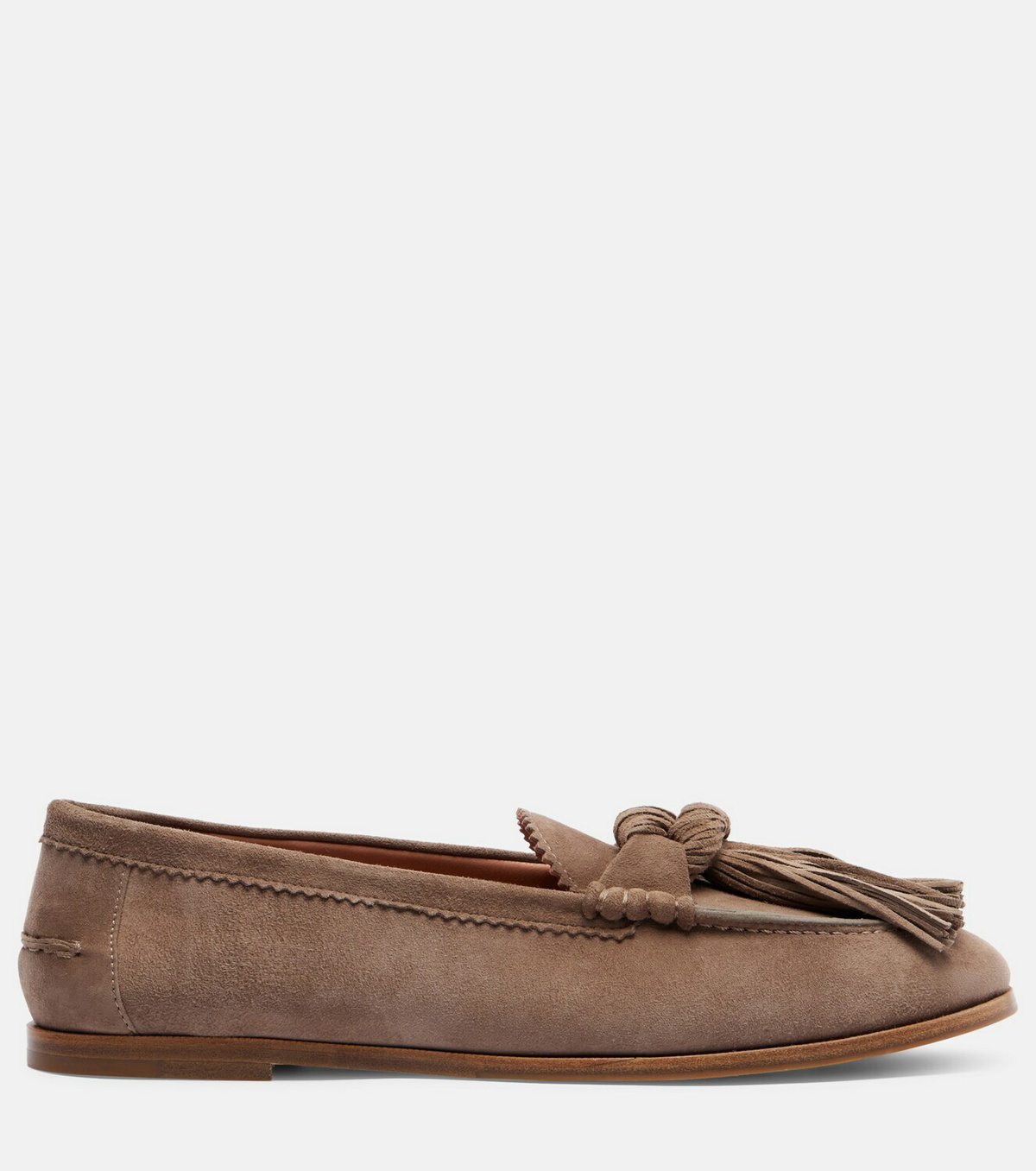 Aquazzura Freddie suede loafers