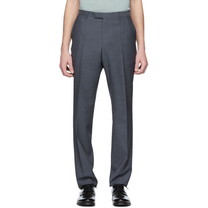 Photo: Boss Blue Wool Leenon1 Trousers