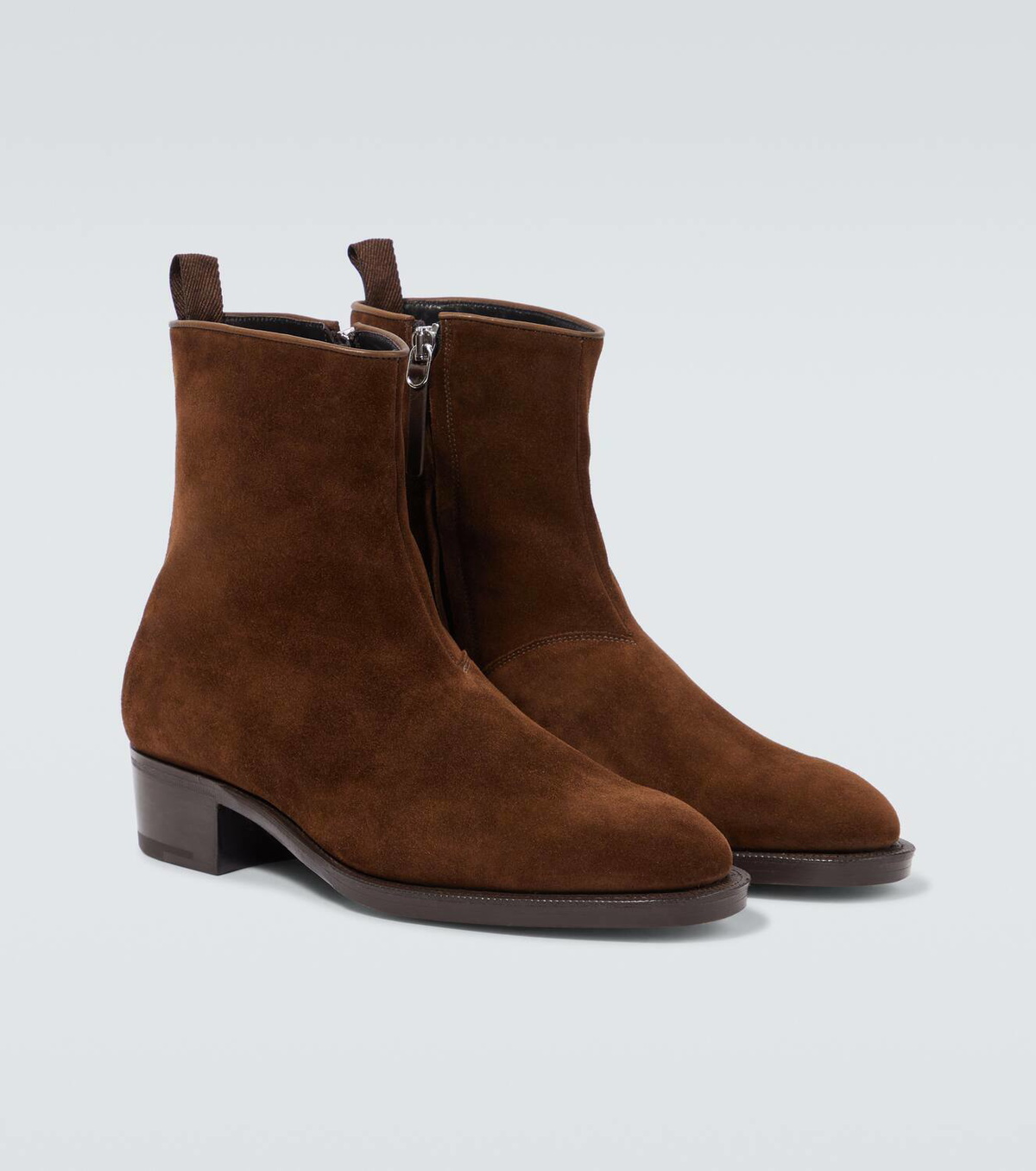 John Lobb Freddi suede ankle boots