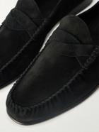 TOM FORD - Ripley Suede Loafers - Black