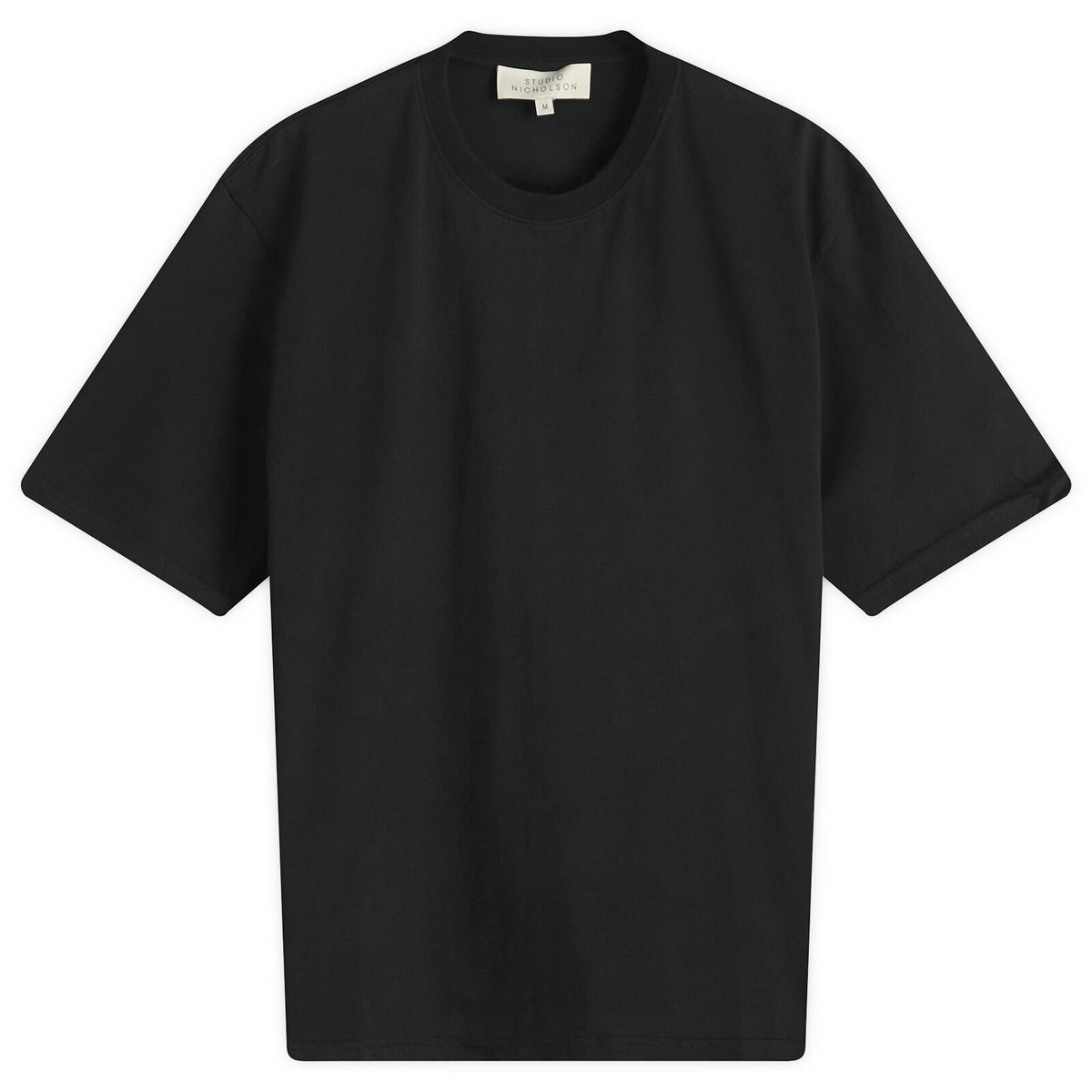 Studio Nicholson Men's Bric T-Shirt in Grey Marl Studio