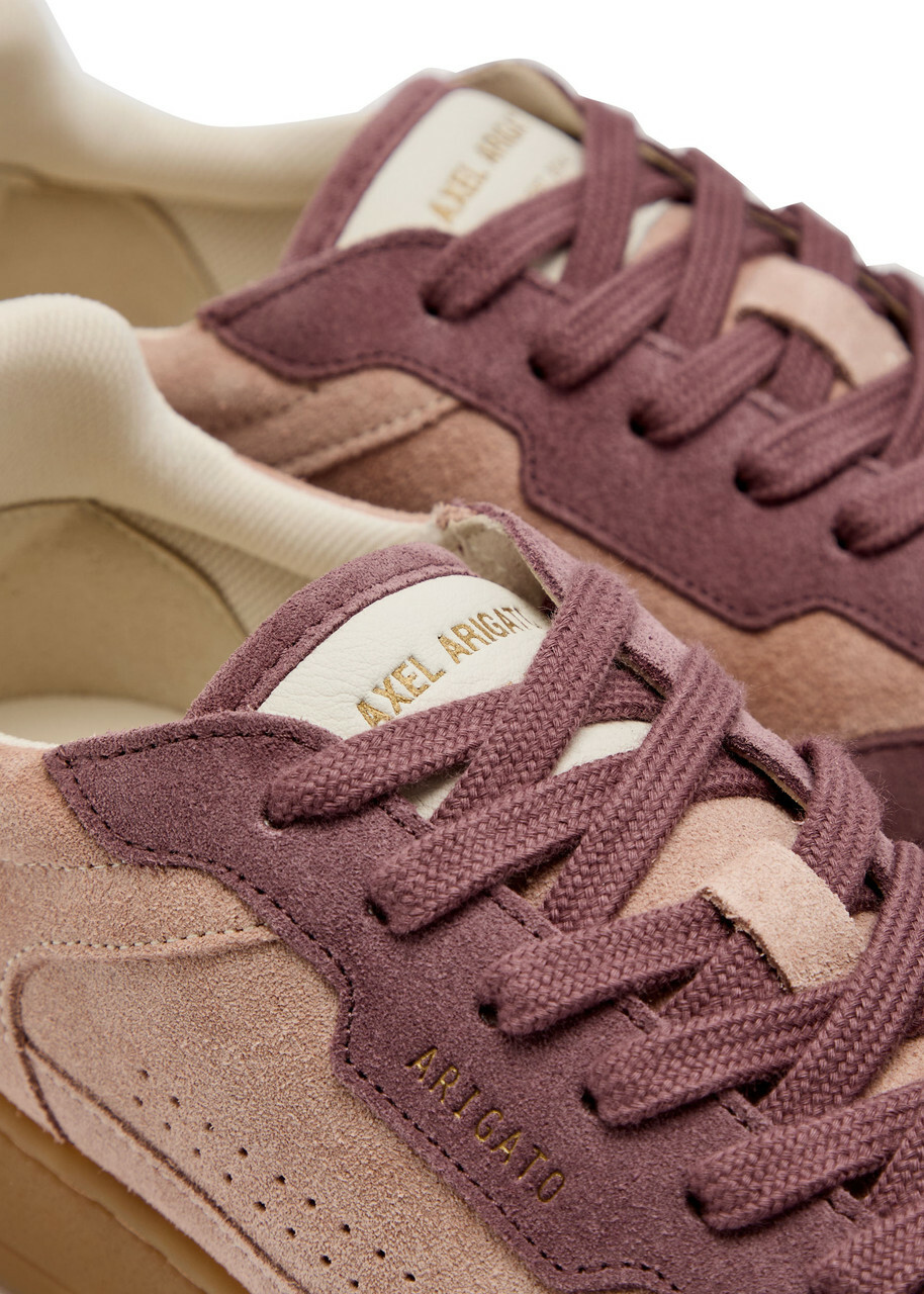 Axel Arigato Dice T-toe Panelled Suede Sneakers Pink