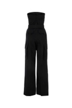 Saint Laurent Black Drill Jumpsuit