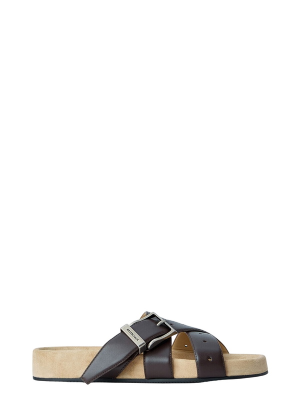 Photo: Balenciaga Belt Leather Sandals