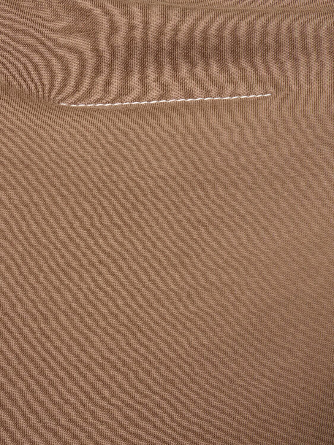 MM6 MAISON MARGIELA Margiela Six Cotton Jersey T-shirt MM6 Maison