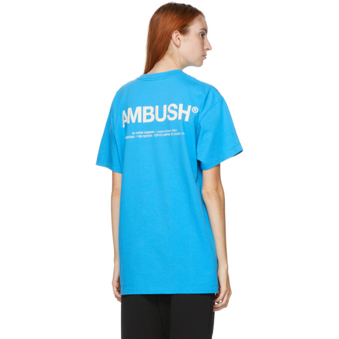 Ambush Blue XL Logo T-Shirt