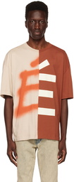 Études Brown & Beige Spirit Cut-Up Europa T-Shirt